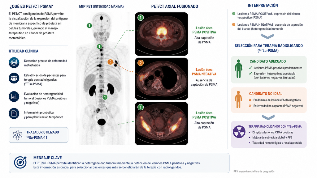 Algoritmo de decisión terapéutica en cáncer de próstata metastásico resistente a castración