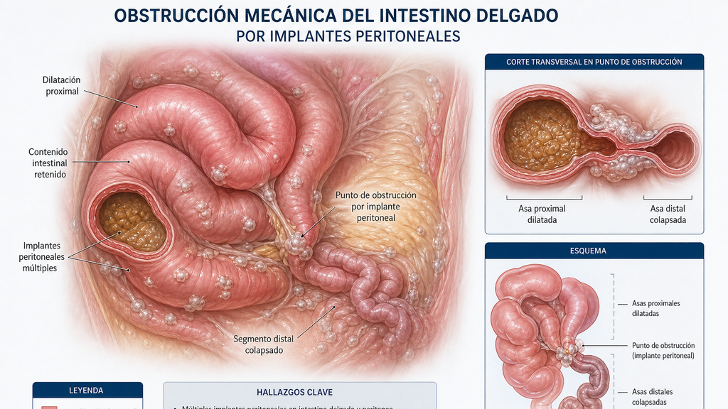 Obstrucción intestinal asociada a carcinomatosis peritoneal