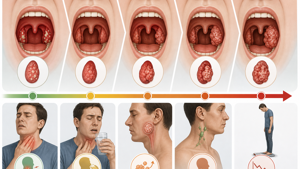 Evolución clínica de una masa tonsilar hasta el diagnóstico de tumor SMARCA4-deficiente
