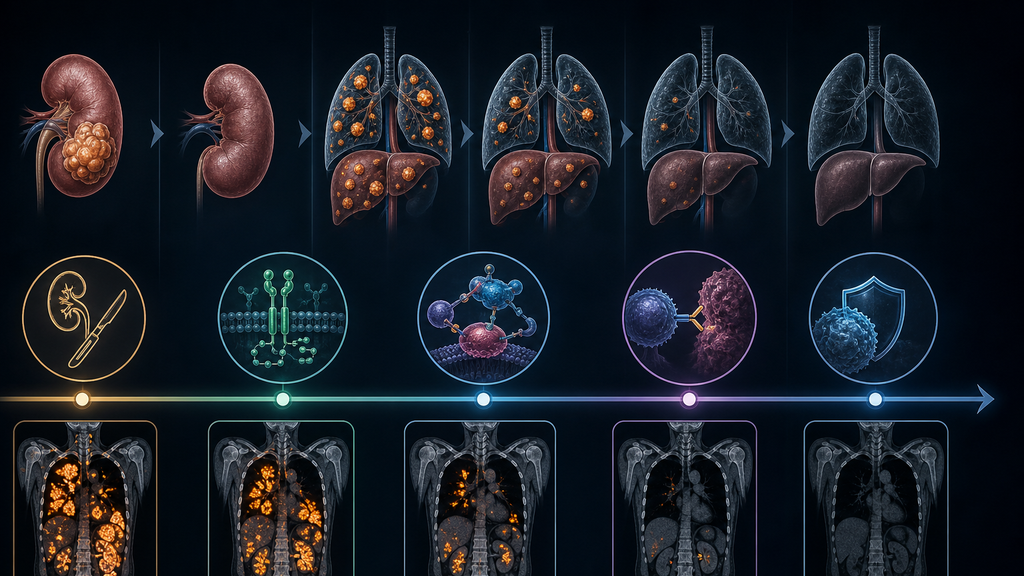 Cronología del tratamiento del carcinoma renal metastásico